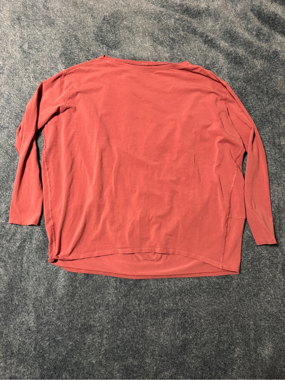 lululemon athletica Long-Sleeve Top in Coral